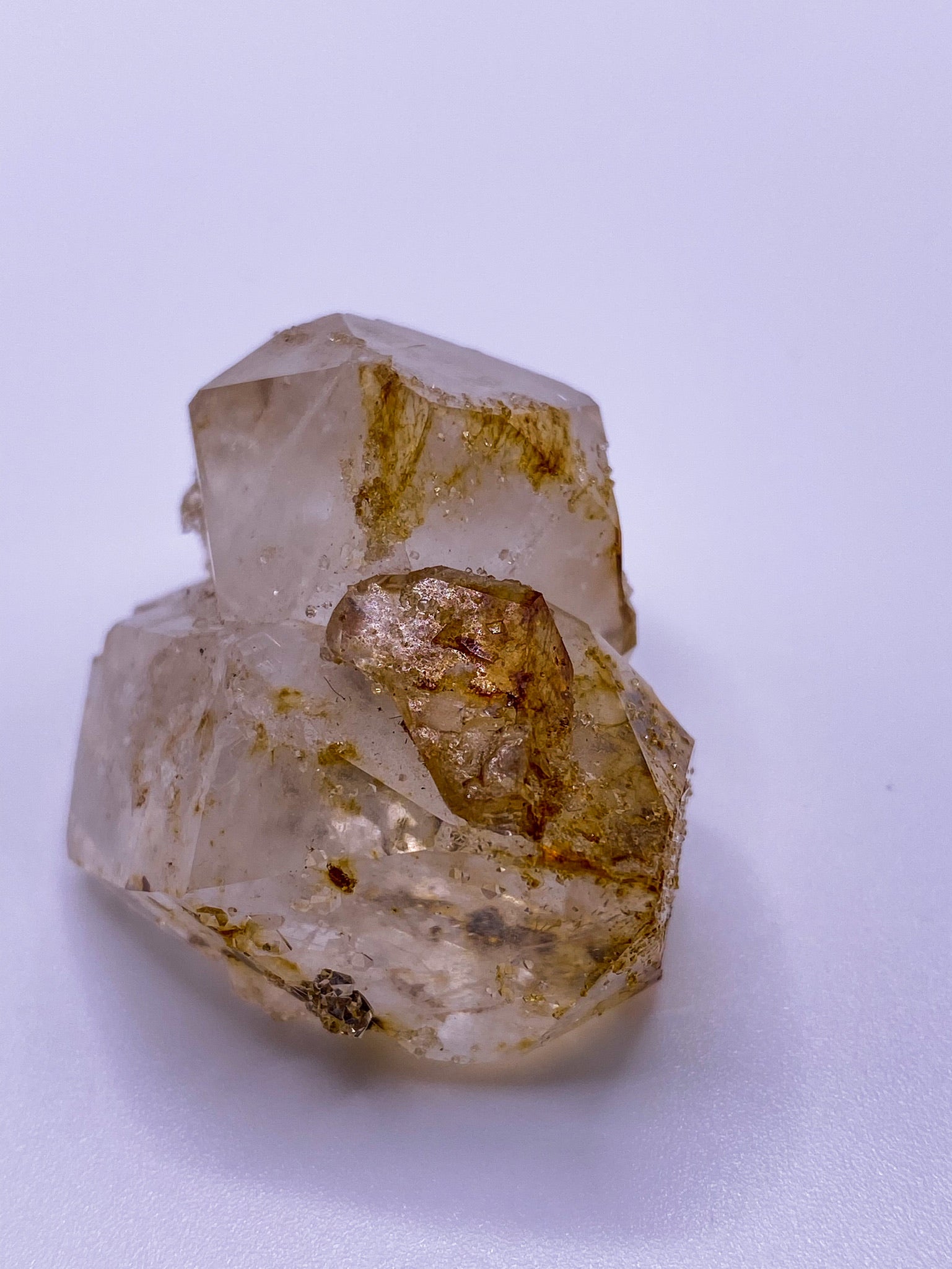 Frosted Herkimer Diamond