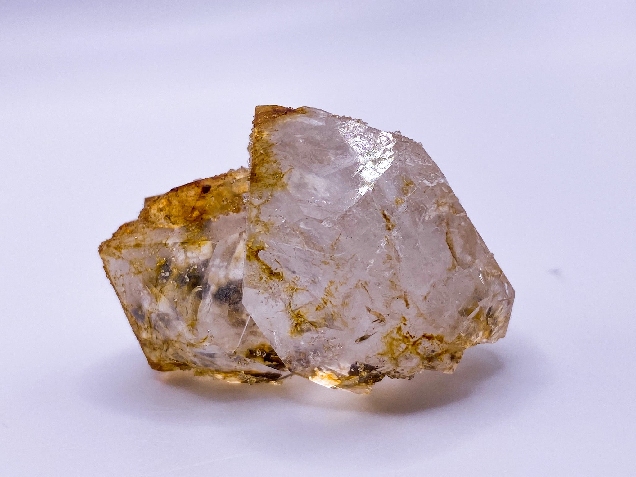 Frosted Herkimer Diamond