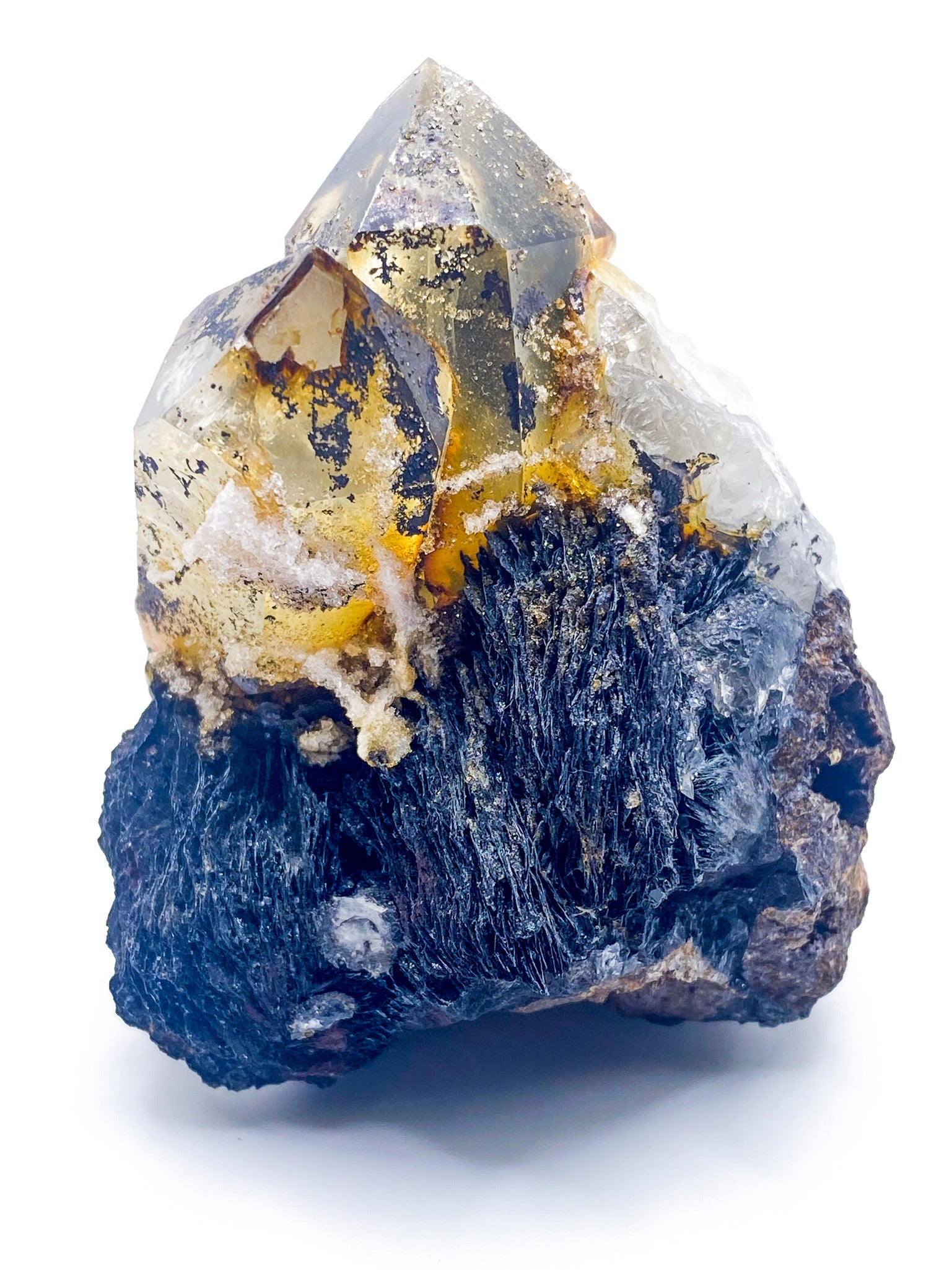 Herkimer Diamond with Specularite