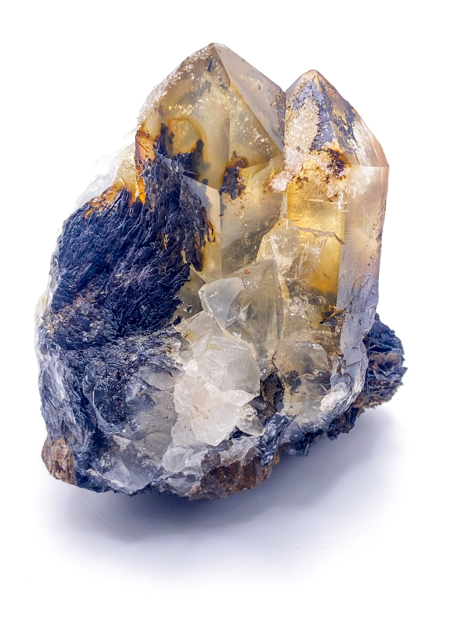 Herkimer Diamond with Specularite