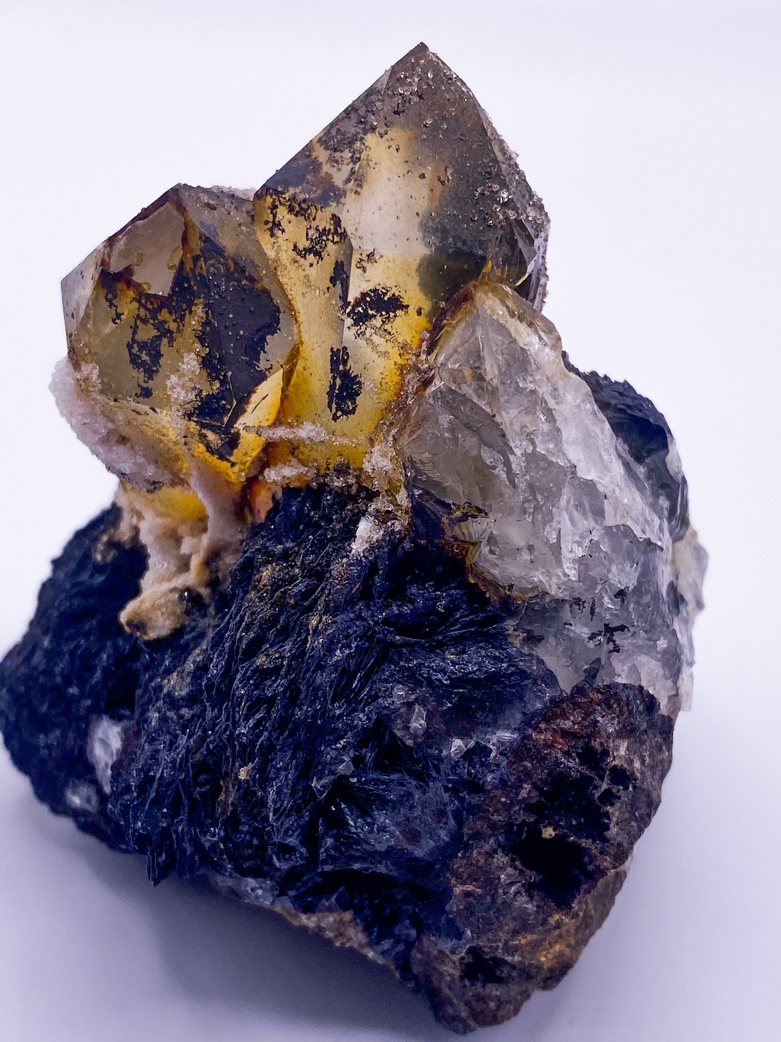 Herkimer Diamond with Specularite