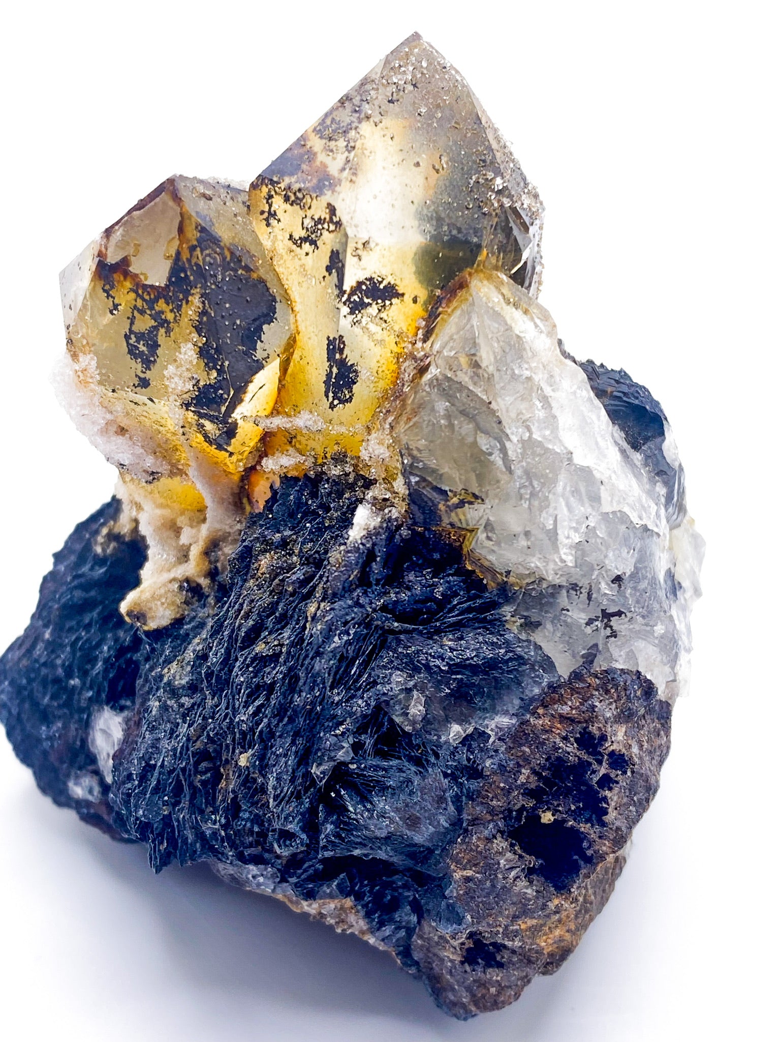 Herkimer Diamond with Specularite