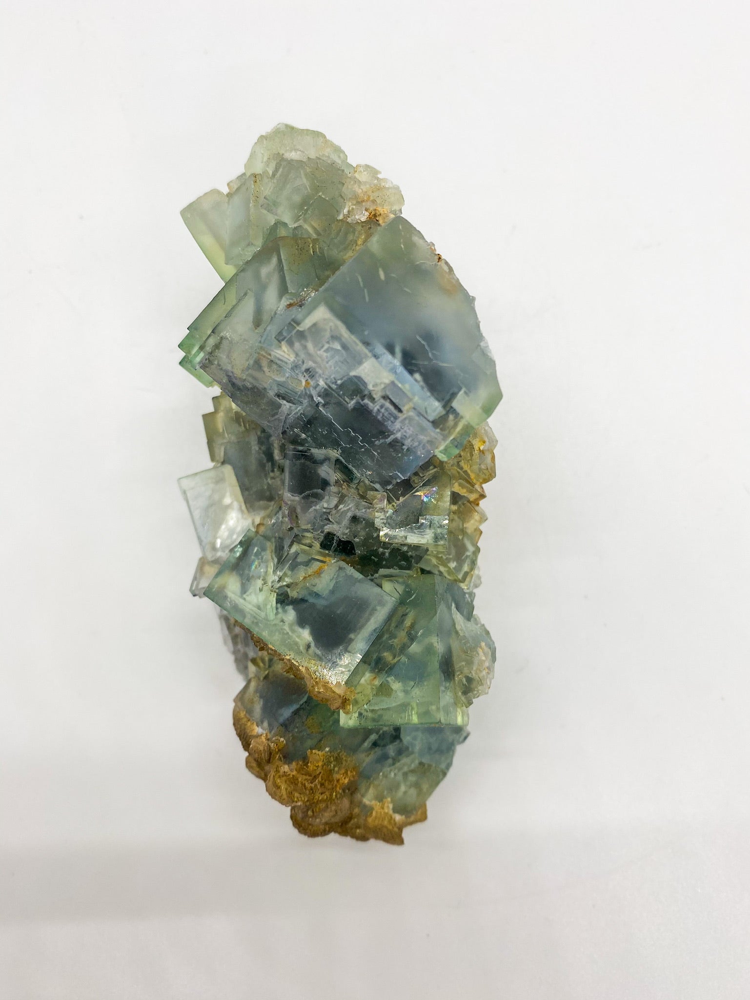 Green Cube Fluorite