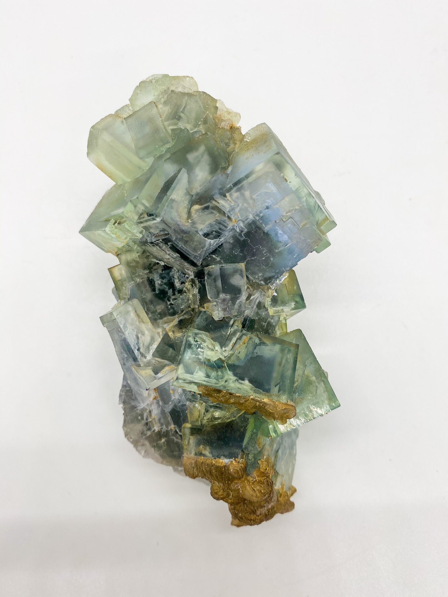 Green Cube Fluorite