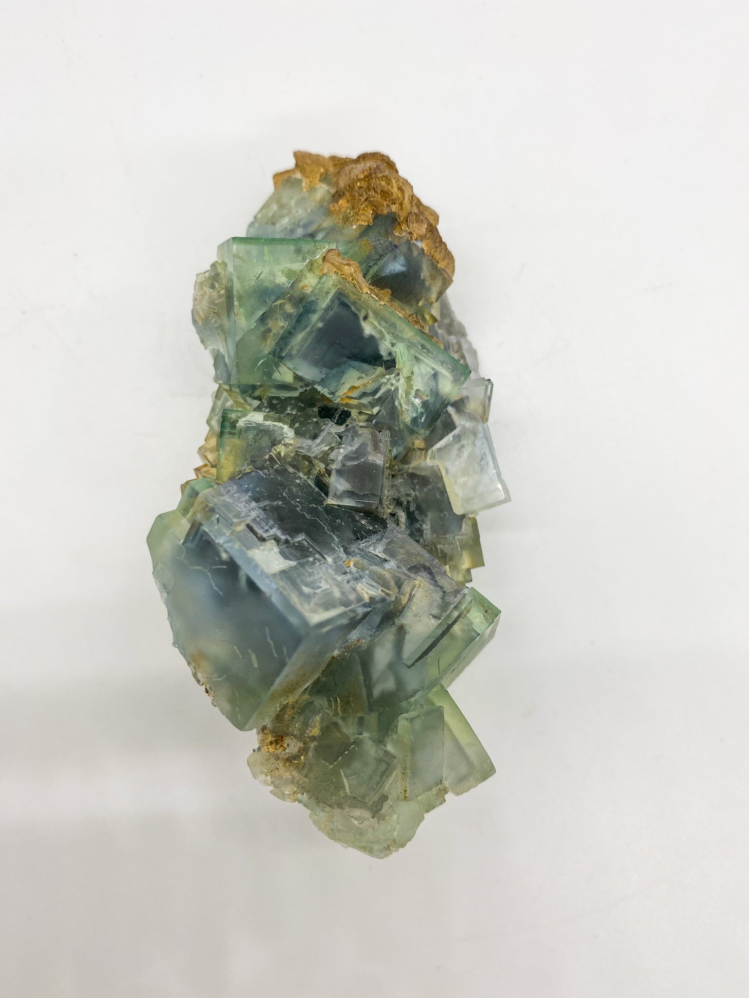 Green Cube Fluorite