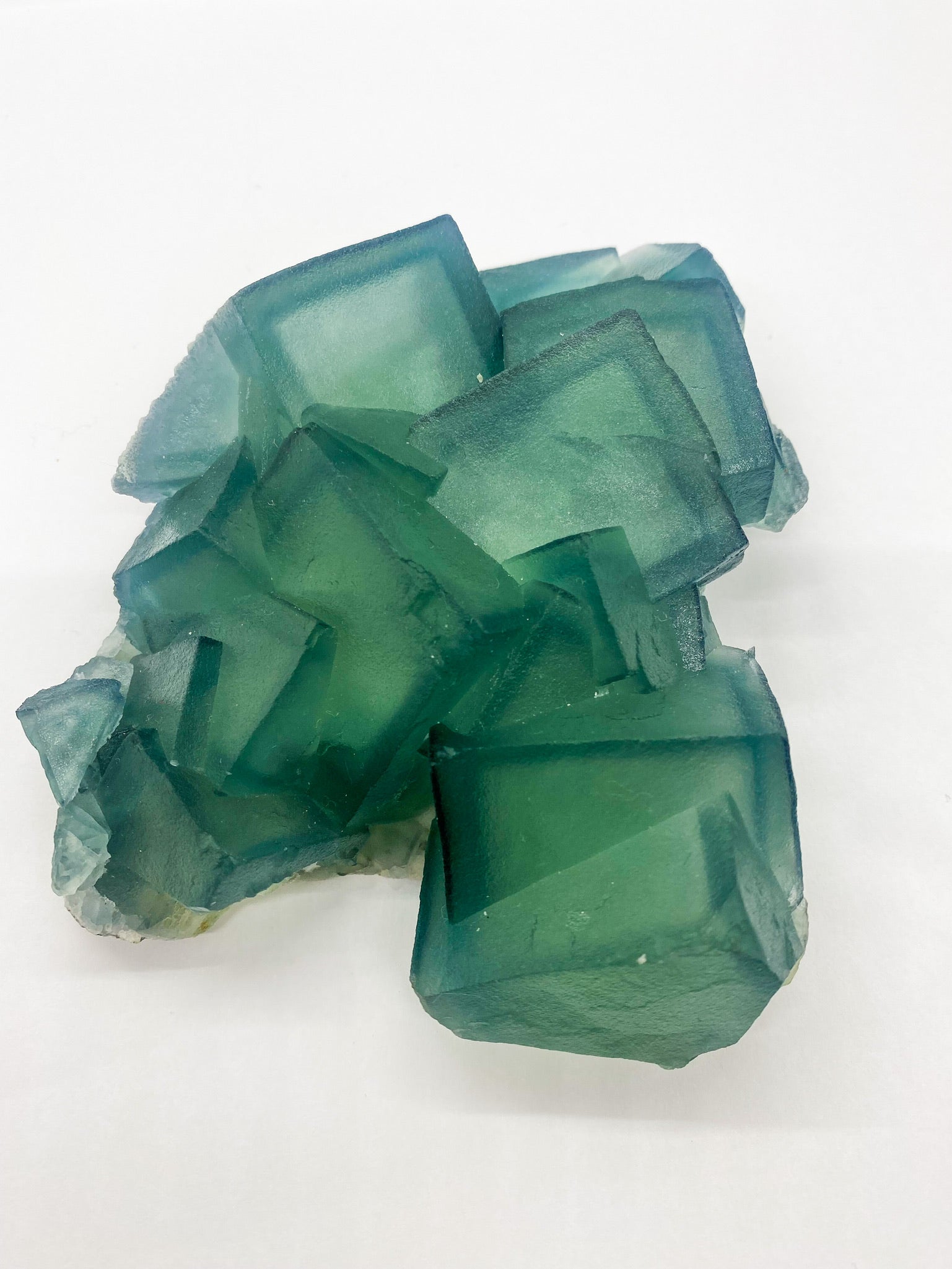 Green Cube Fluorite
