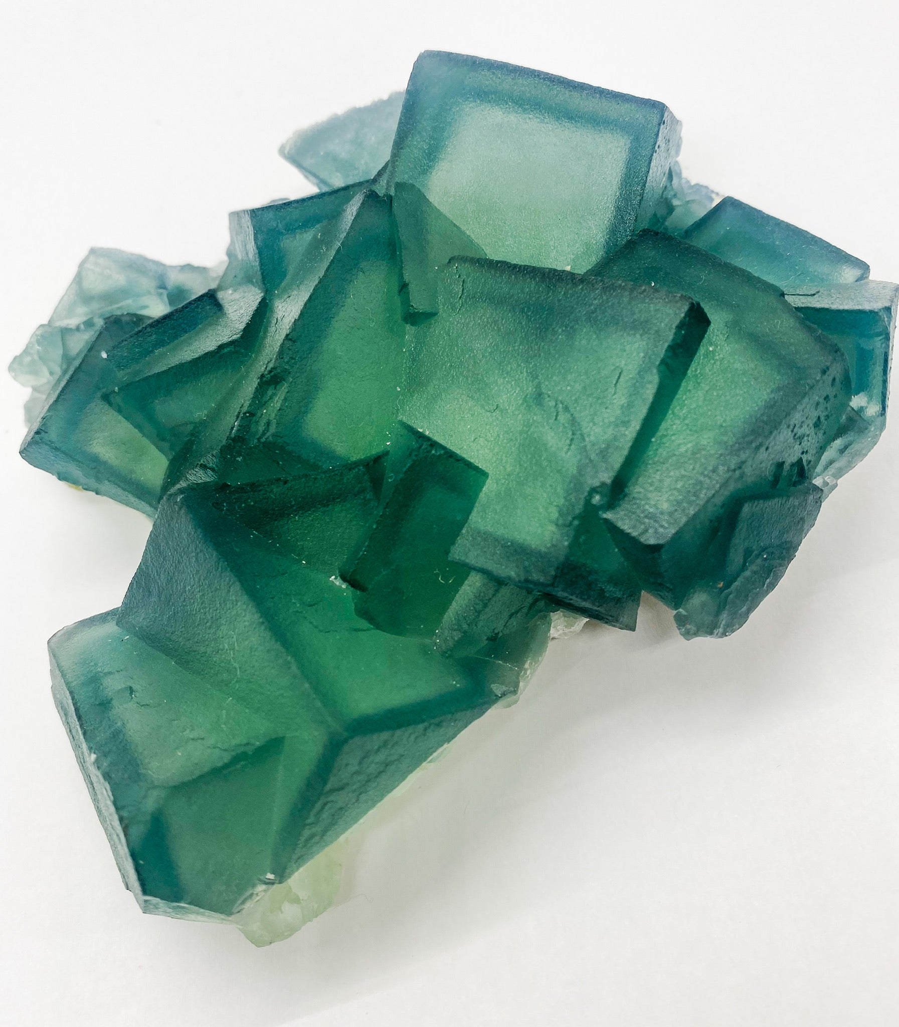 Green Cube Fluorite