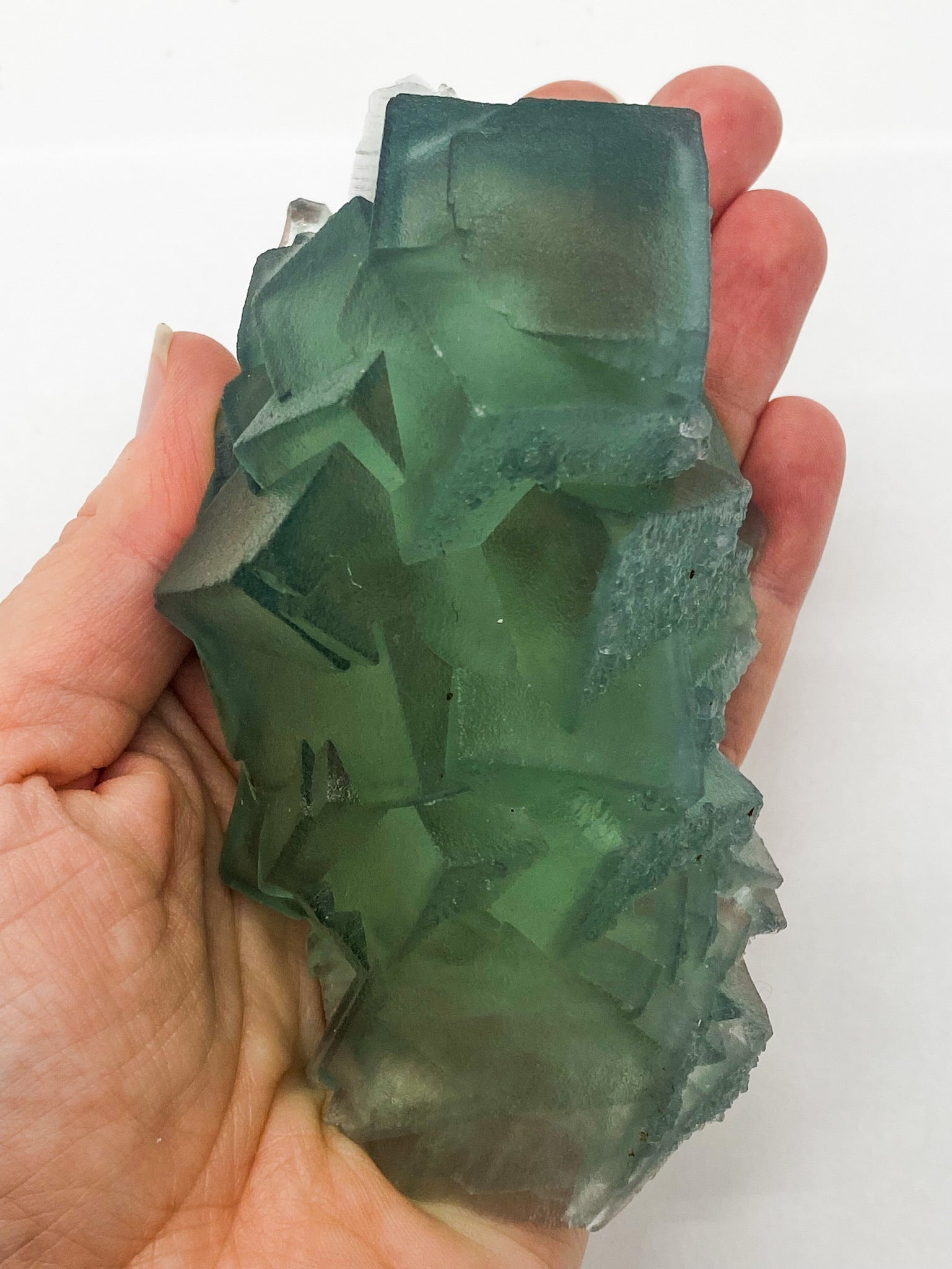 Green Cube Fluorite