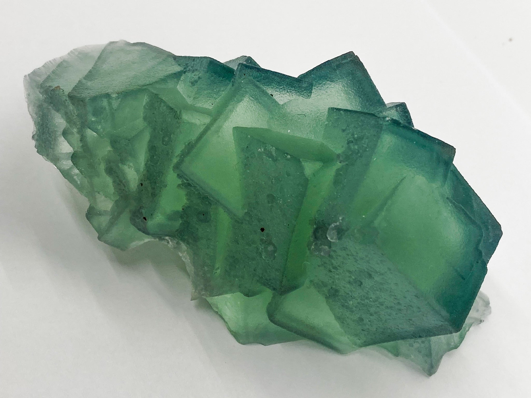 Green Cube Fluorite