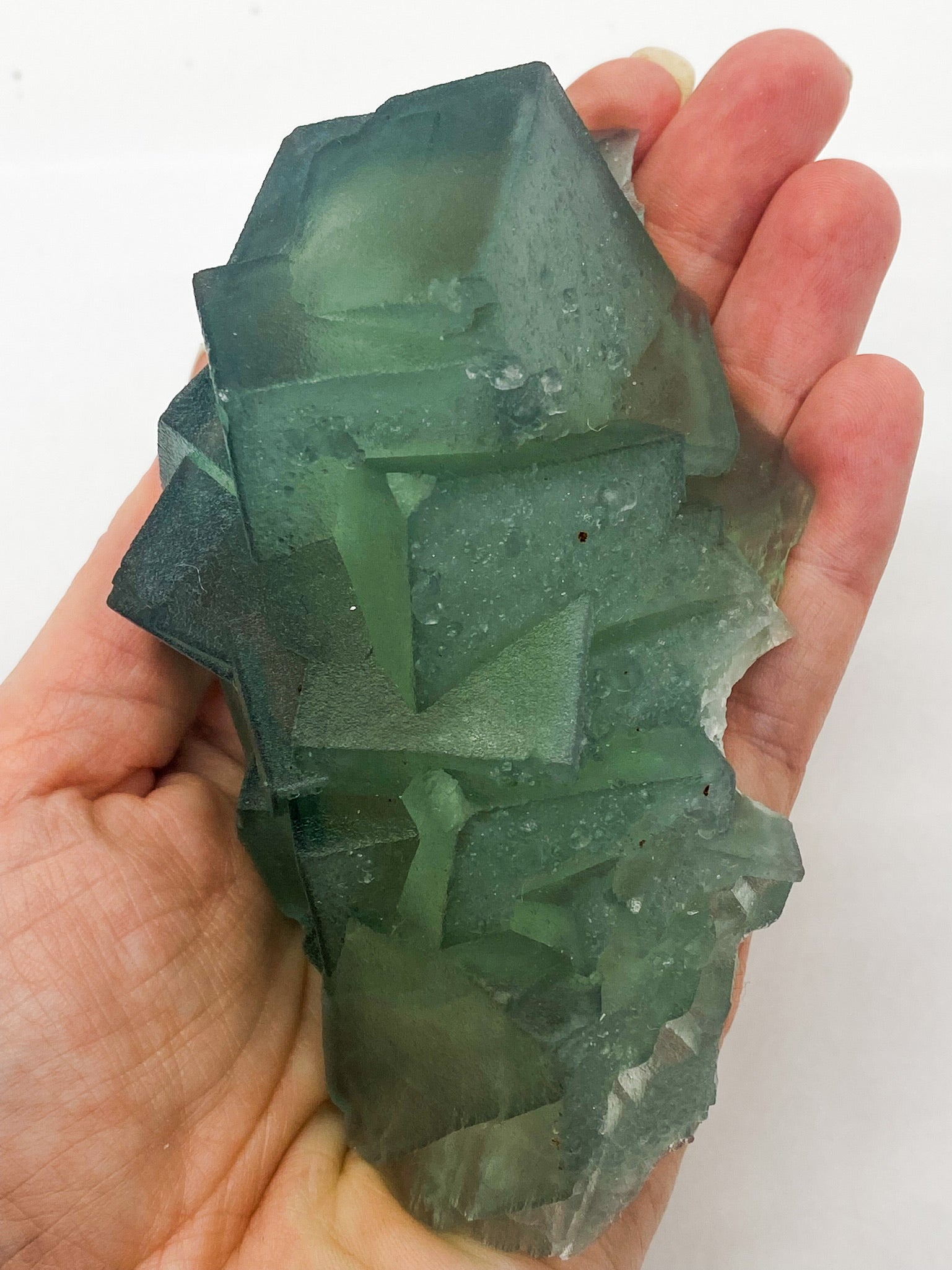 Green Cube Fluorite