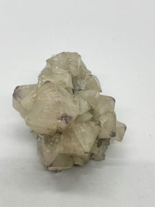 Octahedral Scheelite with Cube Fluorite