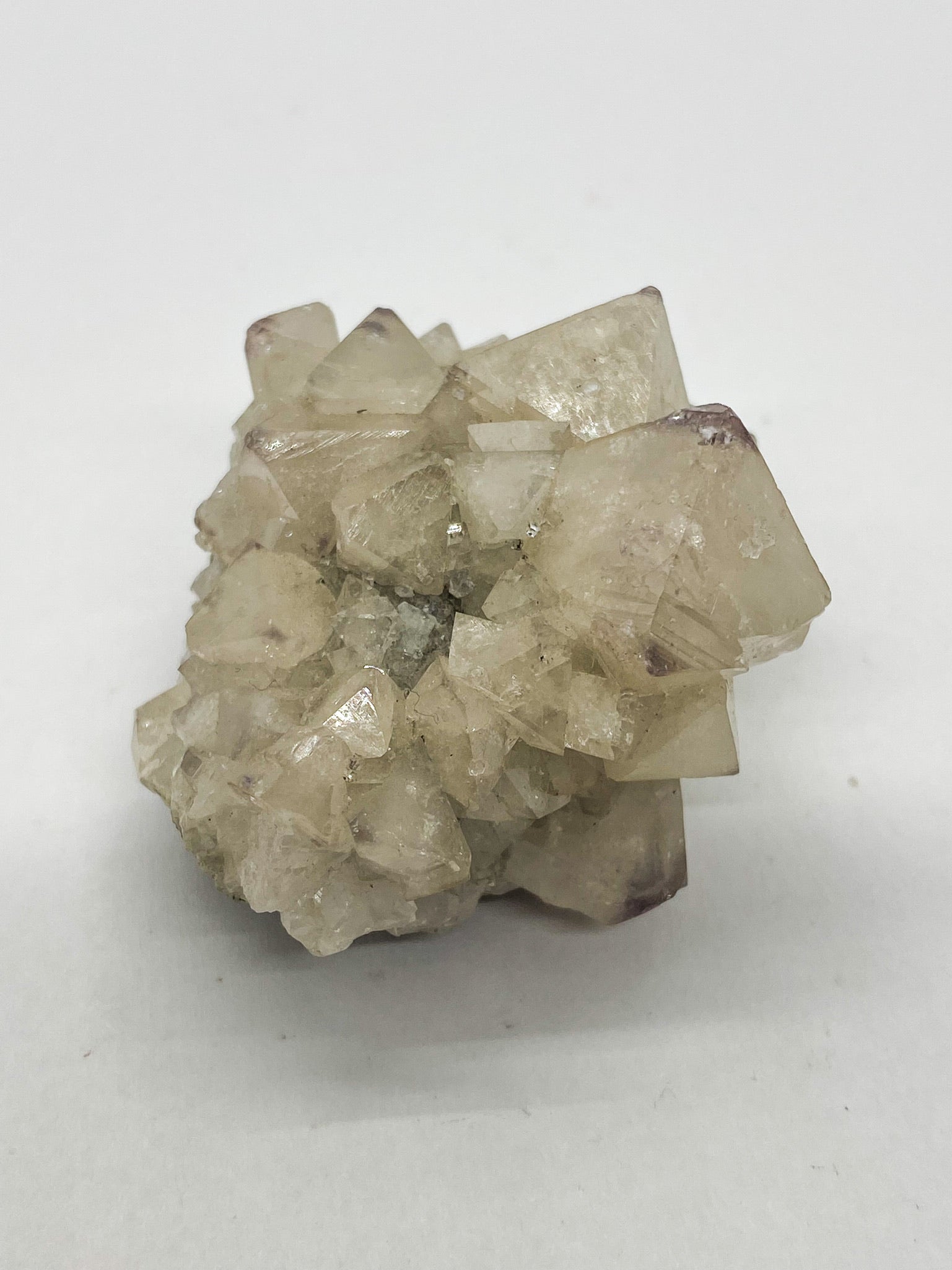Octahedral Scheelite with Cube Fluorite
