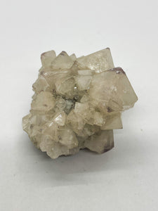 Octahedral Scheelite with Cube Fluorite