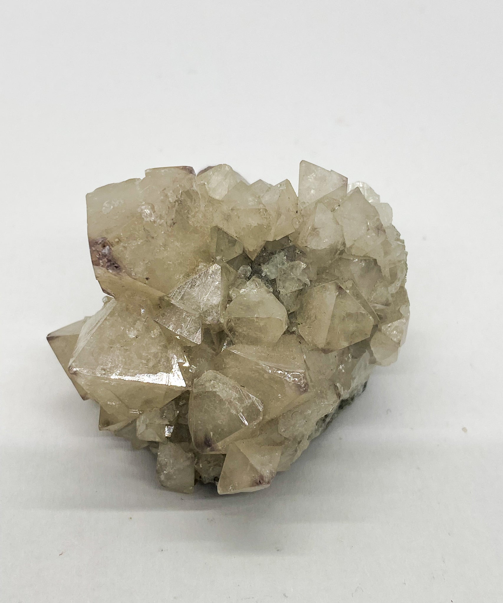 Octahedral Scheelite with Cube Fluorite