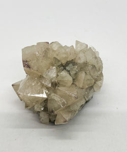 Octahedral Scheelite with Cube Fluorite