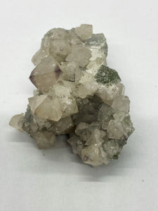 Octahedral Scheelite with Cube Fluorite