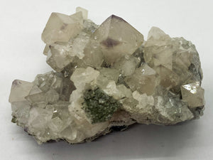 Octahedral Scheelite with Cube Fluorite