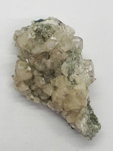 Octahedral Scheelite with Cube Fluorite