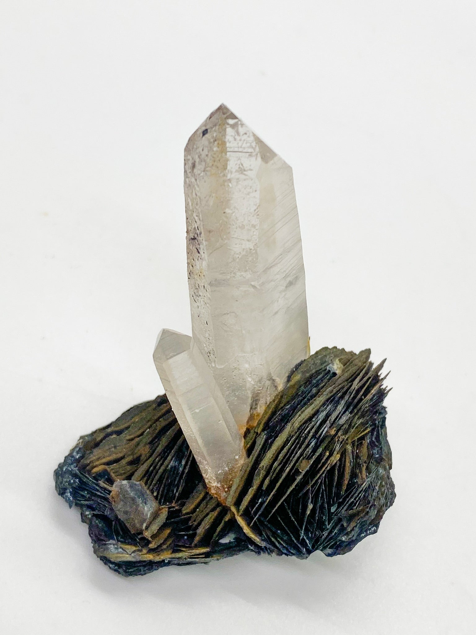 Quartz Crystal and Specularite