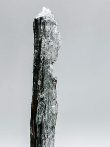Selenite with Stibnite