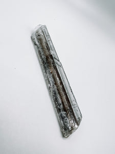 Selenite with Stibnite