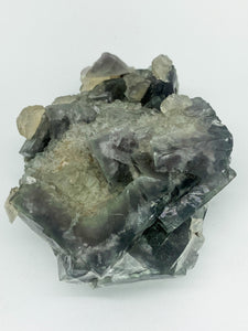 Fluorite with Calcite