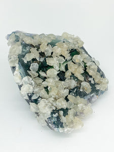 Fluorite with Calcite