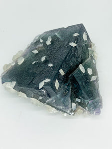 Fluorite with Calcite