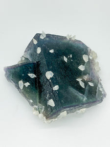 Fluorite with Calcite
